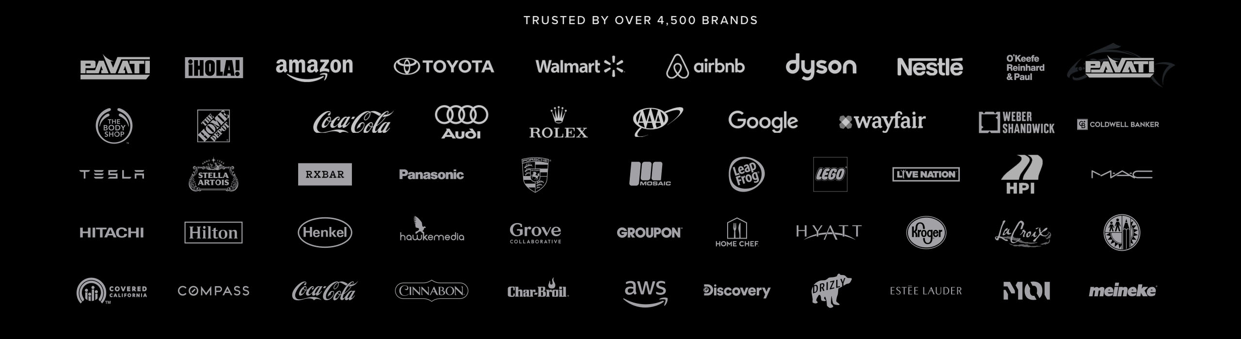 Brands that trust Five12 Media