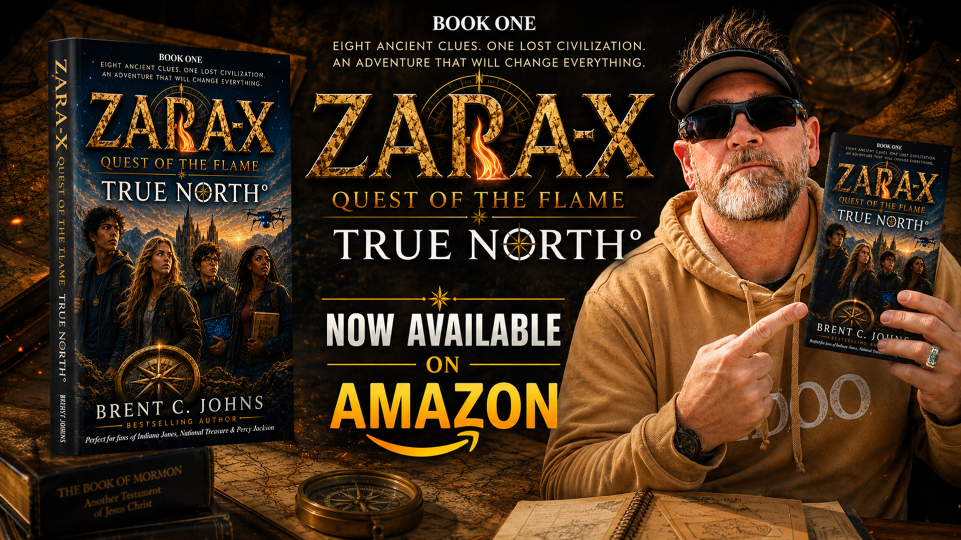 Zara-X: Quest of the Flame, Book One: True North° on Amazon NowZara-X: Quest of the Flame, Book One: True North° on Amazon Now
